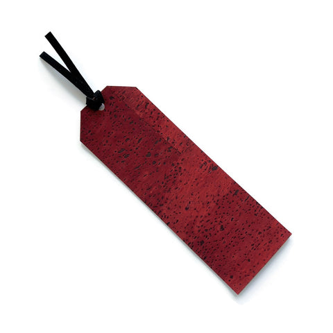 Red Cork Bookmark, Vegan Friendly