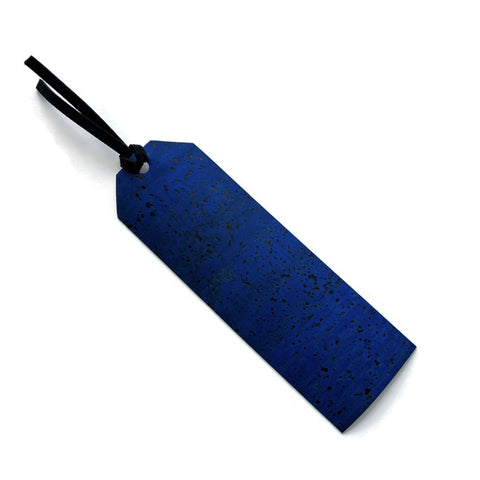 Blue Cork Bookmark, Vegan Friendly