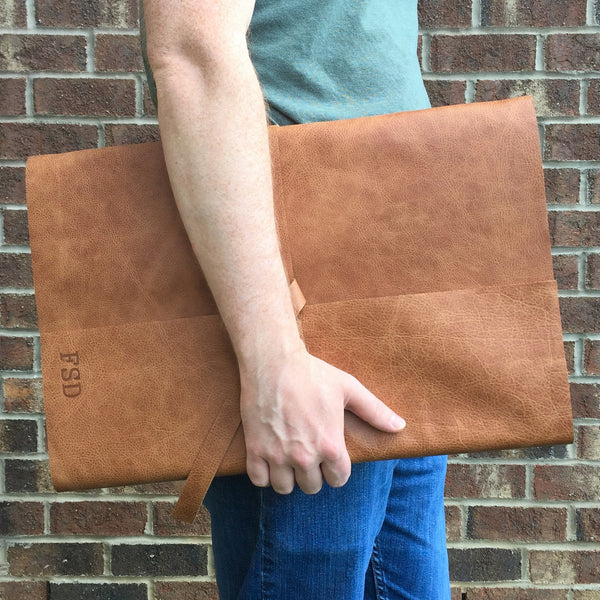 Extra Large Leather Sketchbook, Choose Your Size and Color