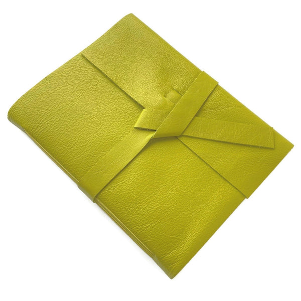 Ready To Ship 4x6 Lime Green SLIM (96 pages)  Lined
