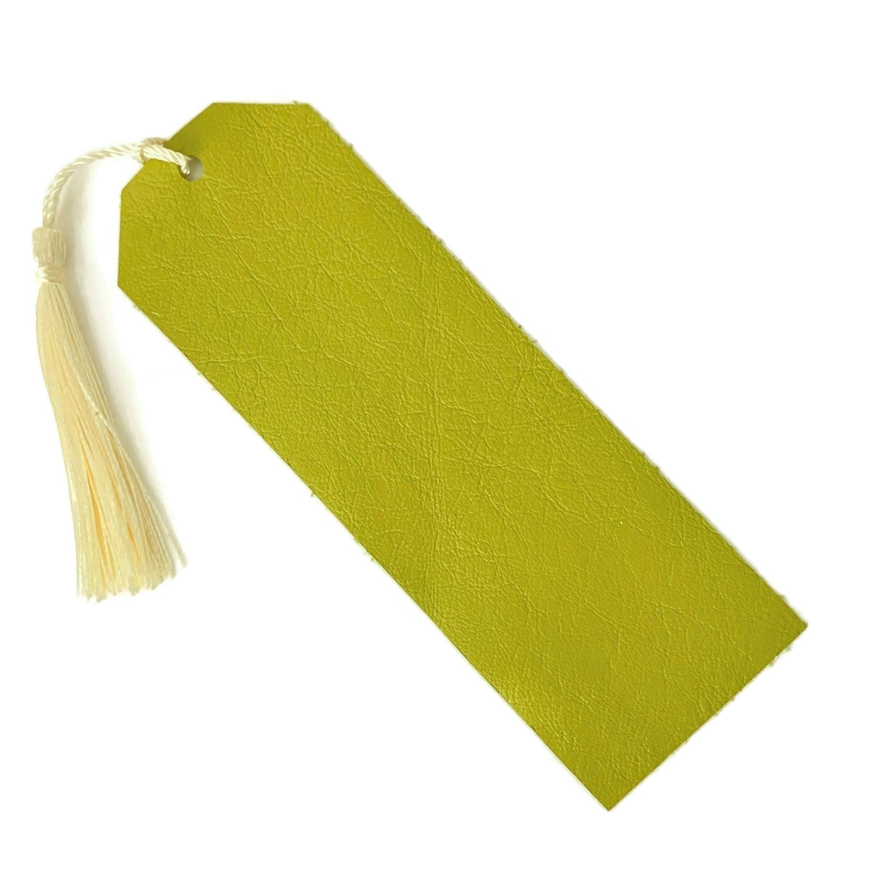 Chartruese Green Leather Bookmark, Limited Edition