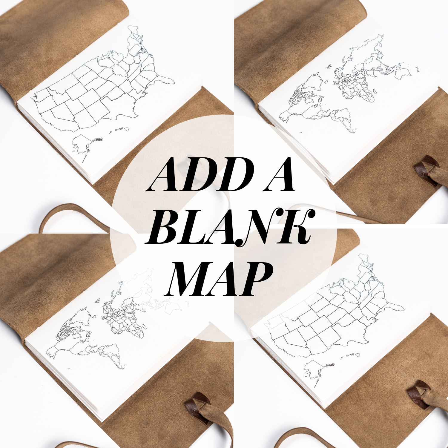 Add A Blank Color-In Map