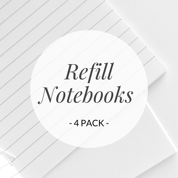 Notebook Refills, Pack of 4 – Absolutely EVO